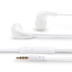 E-BOOKS S76 Classic Sound Control Headphones In-Ear Headphones Support Call Music Playback Sound Quality Compatible with Android/iOS