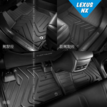MICHELIN Lexus NX 2014-21 All-inclusive 3D Floor Mats, , large