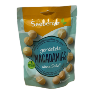 Seeberger Roasted Macadamia Nuts
