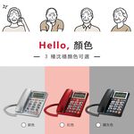 AIWA 愛華 超大字鍵助聽有線電話 ALT-890, , large