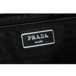 PRADA 三角牌標誌尼龍二用托特包/黑色, , large
