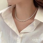 【Gulicc】古莉可 項鍊 閃耀星河轉運珍珠鎖骨鍊, , large