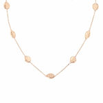 Calvin Klein CK Molten Pebble 鵝卵石項鍊 母親節送禮推薦-玫瑰金 35000124, , large