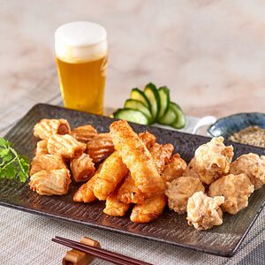 【史家庄方便廚房】【熟客老饕必買】特級手工花枝丸。黑輪。螺旋丸各一包。