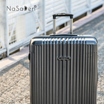 NaSaDen [ Northan Black ] 22" Carry on Zipper Luggage, , large