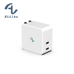 [萬摩科技]Allite GaN 氮化鎵雙口 USB-C 快充充電器, , large