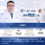 【日本旭川】AIRFit氧活力頸椎守護可調鬆頸枕 6層可調高度透氣枕 3D立體 防螨抗菌枕 可水洗枕 枕頭, , large
