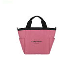 Lesportsac Small Reversible Pocket Tote 小型雙面托特包 送禮-桃紅色, , large