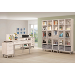 【唯熙傢俱】海瑟薇雙色5.3尺書桌組, , large