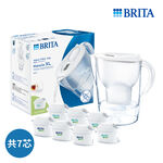 BRITA馬利拉濾水壺(共7芯) 全效+去水垢, , large