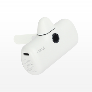 【GUXON】iWALK 5th PRO Wireless Portable Charger with Stand 18W / 5000mAh / Type-C / White