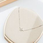 【真鑽手鍊】A'jane 18K白金 白金星願 鑽石手鍊 A052503-008, , large