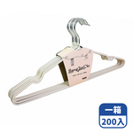 Mimi Shopping Adult clothes hanger, 米色200入, large
