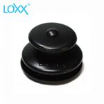 LOXX E-XL-CHROME BLK 安全背帶扣 鍍鉻消光黑 (厚背帶款)【敦煌樂器】, , large