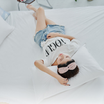[Yang Qi] Adorar "Fresh Blue" Physical Anti-stumbling Waterproof Breathable 6-foot Double Large Cleaning Mat + Cleaning Pillowcase Three-piece Set (Made in Taiwan), , large