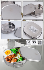 寶馬牌304不鏽鋼調理師便當餐盒-700ml-1入, , large