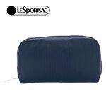 |快速出貨|Lesportsac RECTANGULAR COSMETIC 經典長形化妝包 送禮推薦-深海藍, , large