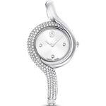 SWAROVSKI 施華洛世奇 Dextera 迷人曲線手鐲式水晶手錶 女錶-29mm(5700996), , large