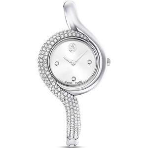 SWAROVSKI 施華洛世奇 Dextera 迷人曲線手鐲式水晶手錶 女錶-29mm(5700996)
