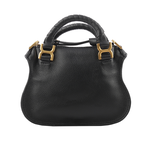 CHLOE' Mini Marcie 雙把手提/斜背二用包/黑色, , large