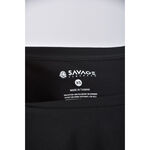 (S) 【里唯私服】savage修身短版無袖黑色短袖上衣二手衣, , large
