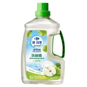 家樂福洗碗精-蘋果香2.8L