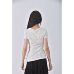 (S) adidas質感棉質純棉白色短袖上衣二手衣, , large