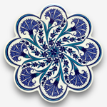 【SOLO Vintage】Designer Heat Mats Ceramic Hot Pads Coasters Made in Turkey 03, , large