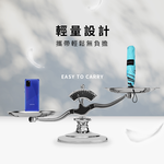 [雙龍]北歐真碳纖極輕三折傘 超輕防曬陽傘雨傘B8034B 柔和桃, , large