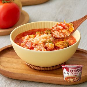 Instant soup rice-Tomato Borscht