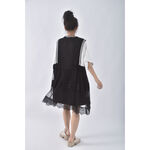 (2XL) m t蕾絲黑色洋裝二手衣, , large