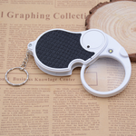 Portable Keychain LED Magnifier – Foldable, Compact, Travel-Friendly, , large