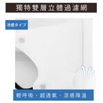 【千康購物網】CICIBELLA 6D冷感輕呼吸口罩10入-灰粉, , large