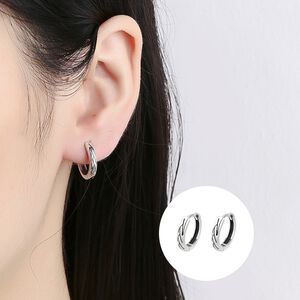 韓版s925純銀復古樹紋耳扣款耳環  -附馬卡收納盒 