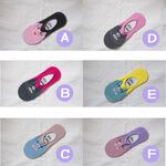 [Kaimei Cotton] 16 pairs of random excellent MIT Taiwan made cat invisible socks non-slip breathable, , large