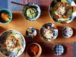 【毓秀堂】AWASAKA 筆青 陶瓷麵碗(百丸), , large