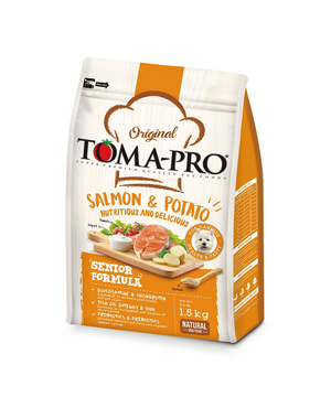 【拉拉寵物小舖】優格 狗飼料 TOMA-PRO 經典系列 老犬鮭魚3公斤 低敏感