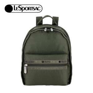 |快速出貨|Lesportsac Mini Route Backpack 小型輕便後背包 兒童書包/ 橄欖綠