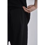(S) 【范姜彥豐私服】boy london高腰男裝運動棉質素面黑色短褲二手衣, , large