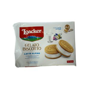 Loacker Biscuit ice cream Alpine Milk