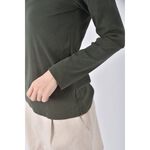 (S) uniqlo綠色長袖上衣二手衣, , large