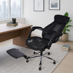 【AOTTO】透氣護腰可擱腳電腦椅(KOC-04), , large