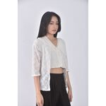 (S) ly sports白色罩衫二手衣, , large