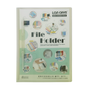 【連勤】PP透明斜紋彈簧夾 24本/箱 LC-019 - 多款可選