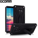 GCOMM Galaxy A8+ 防摔盔甲保護殼 Solid Armour 黑盔甲, , large