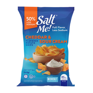 SaltMe Cheddar  Sour Cream Potato Chips