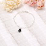 【Angel & Me】松果 Pinecone s925 純銀 手鍊 腳鍊 生日 畢業 聖誕節 紀念 禮物, , large