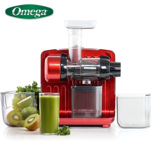 [群宏電工]Omega QBar 冷萃慢磨機 JCUBE500 慢磨機 芹菜汁 蔬果汁 健康飲品 原廠15年保固