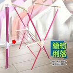 GS MALL 台灣製造 X型折疊曬衣架  X型折疊架 棉被架 毛巾架 曬衣架 收納架 衣櫥架 晾曬架 置物架  X型架, , large