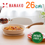 【HANAKO】日本六層陶瓷不沾鍋/平底鍋26cm(IH瓦斯爐兩用/導熱快易清洗／輕量設計), , large
